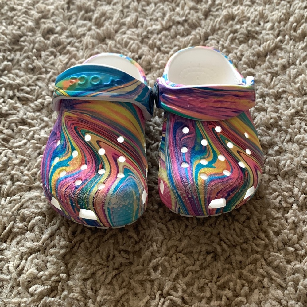 The-Dye Crocs for Toddler